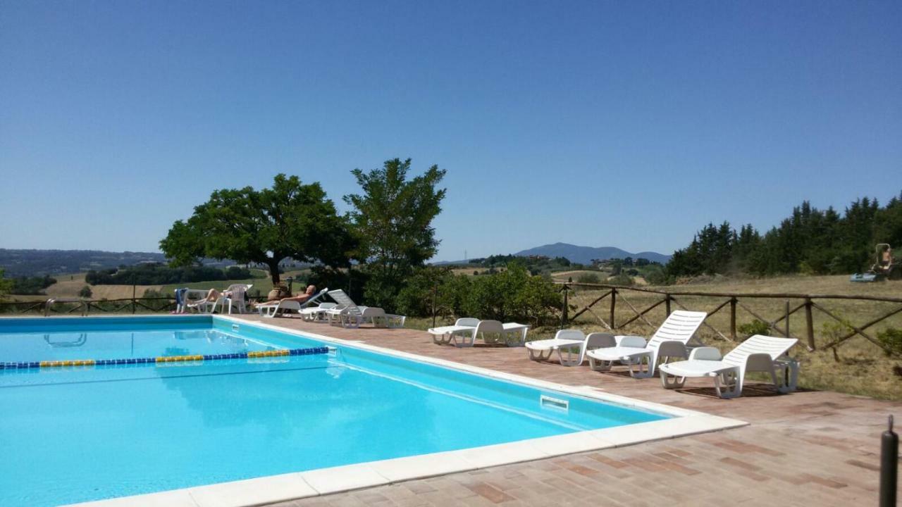 Agritur Villa Osvaldo Castiglione Del Lago Perugia Colazione Piscina Acqua Salata Exterior photo