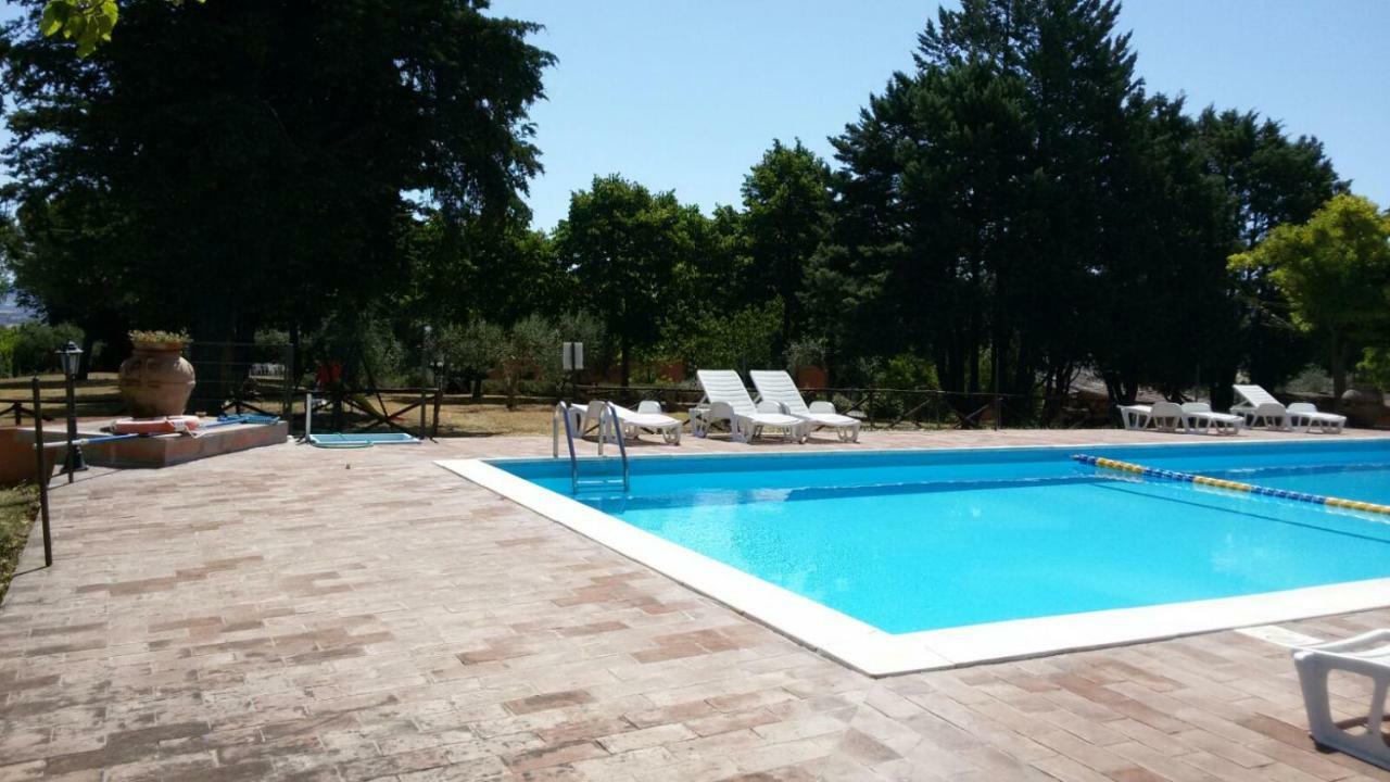 Agritur Villa Osvaldo Castiglione Del Lago Perugia Colazione Piscina Acqua Salata Exterior photo
